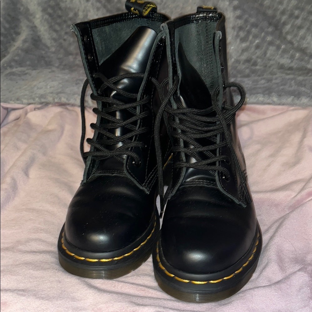 Dr. Martens Black Ankle Boots